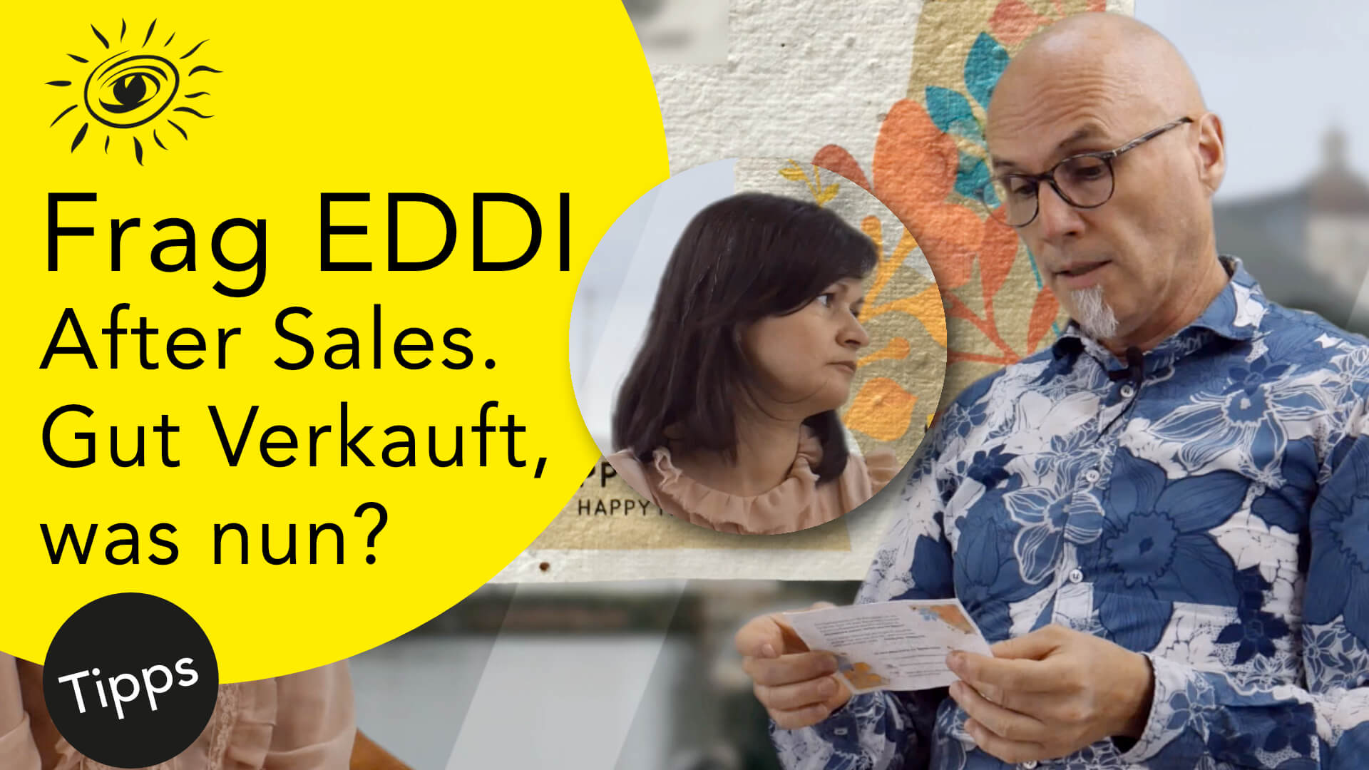 Frag EDDI: Online Shopping After Sales. Vertrauen aufbauen. Kunden binden - Gratis Schulungsvideo